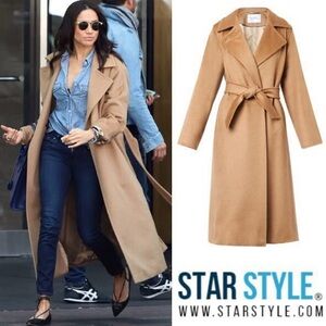 CELEBRITY MUST HAVE CAMEL COAT